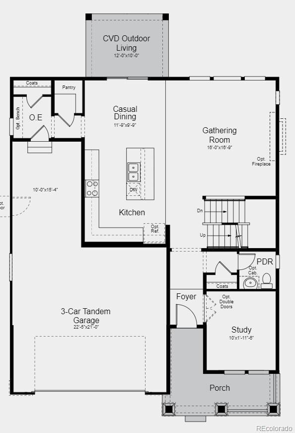 Structural options include: unfinished basement wi