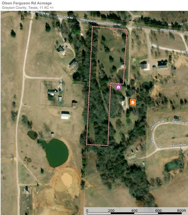 5.3 Acres Ferguson Rd, Whitesboro, TX 76273 - photo 2