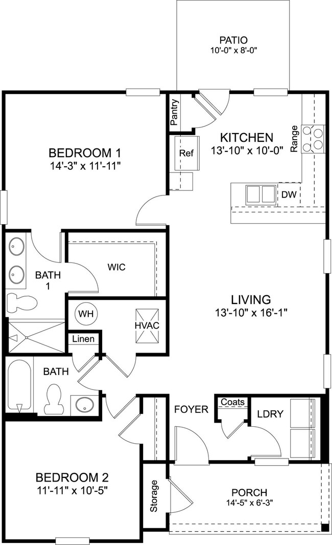 Perry Floor Plan Both Series