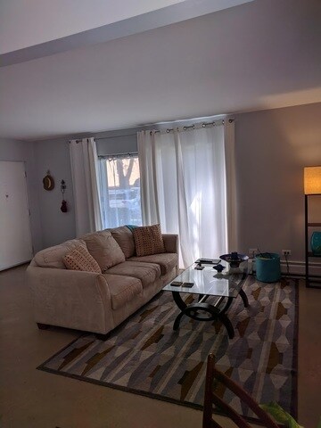 Living Room with Entrance to Balcony