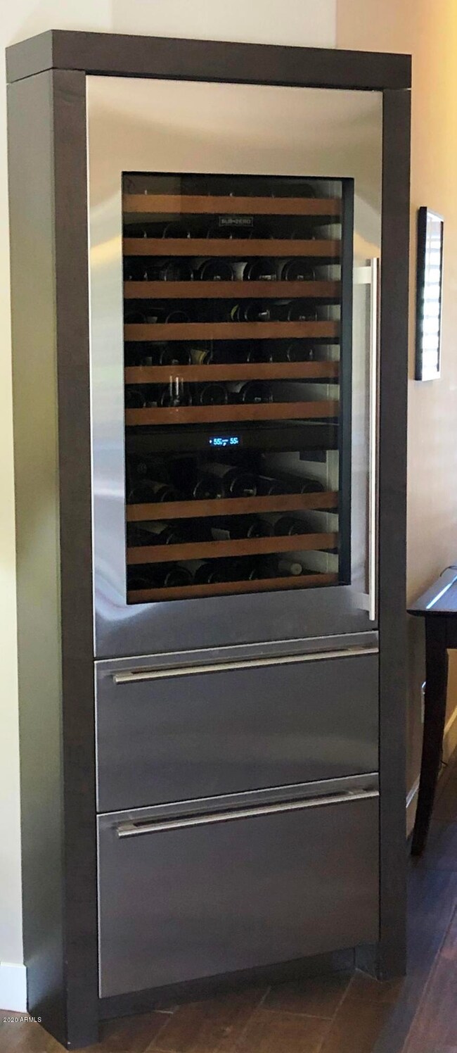 Sub Zero 86 Bottle Wine Storage