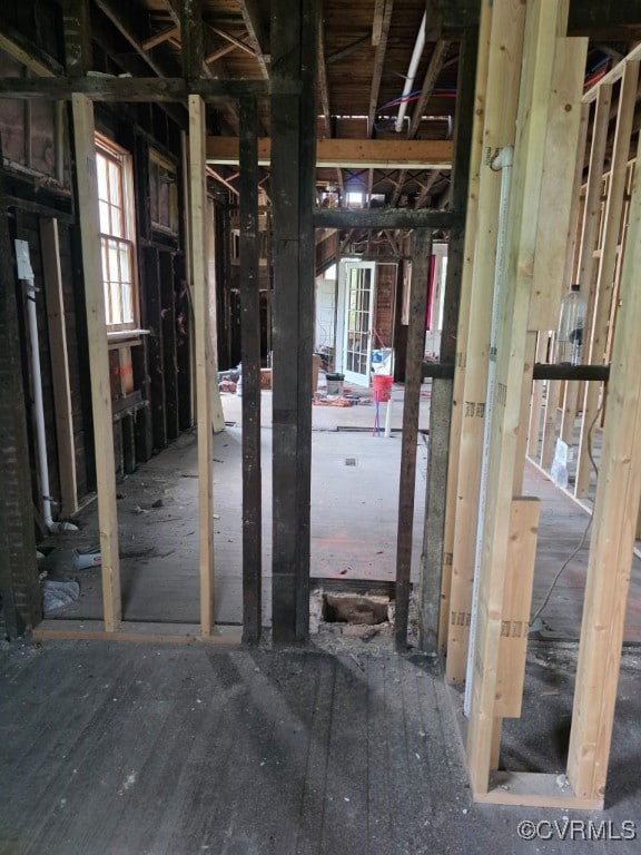 View of misc room