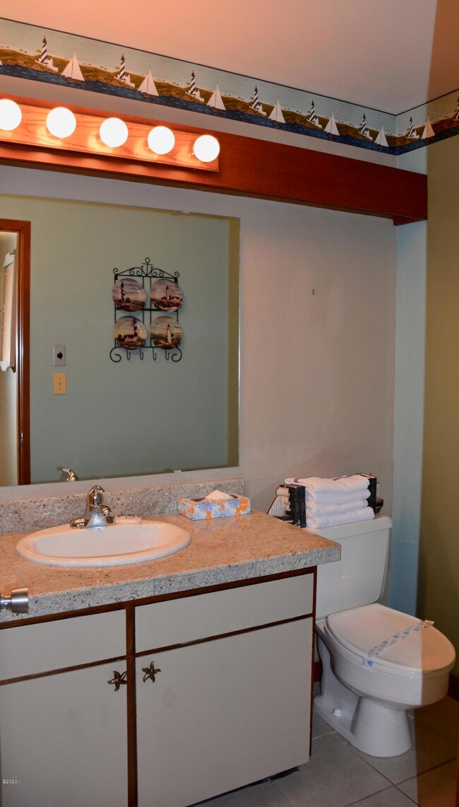 Half bath off kitchen