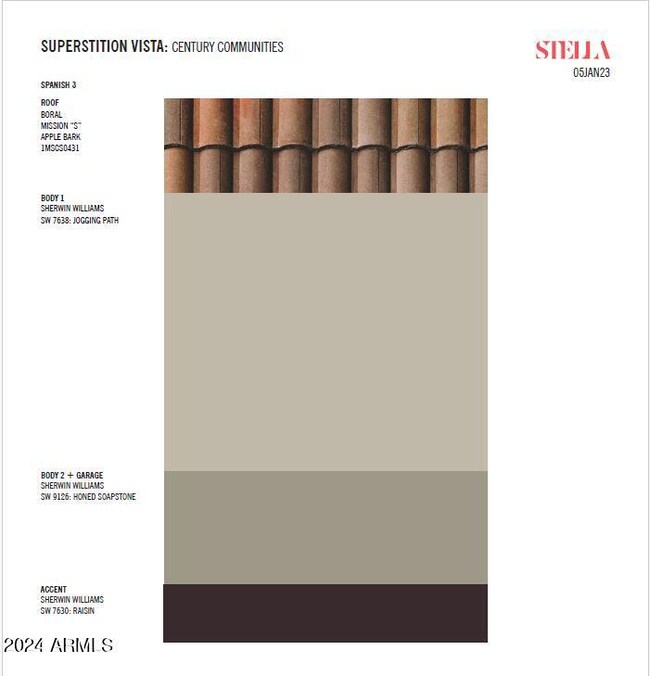Exterior Color Scheme - Spanish 3