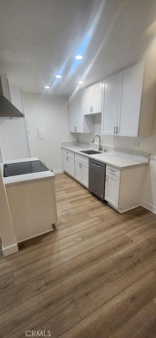 new white shaker cabinetry