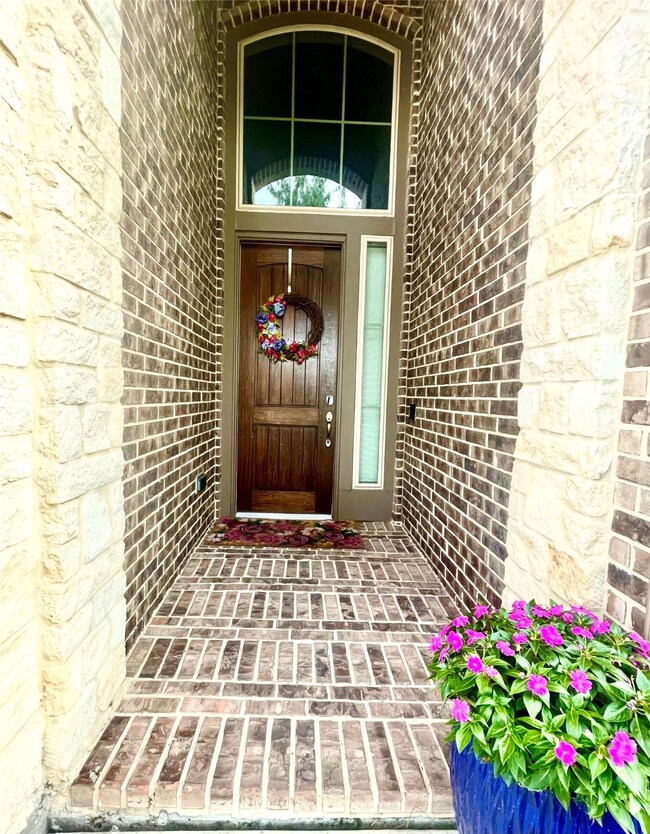 front door faces north