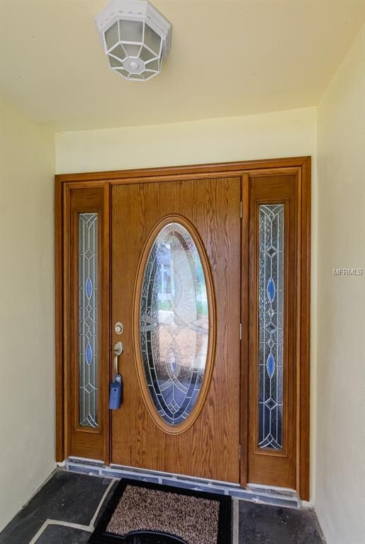 Stunning Covered Front Porch, Beautiful Entry Door