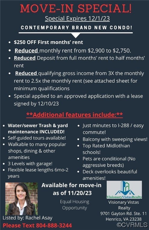 Take advantage of our special promotion before it ends!