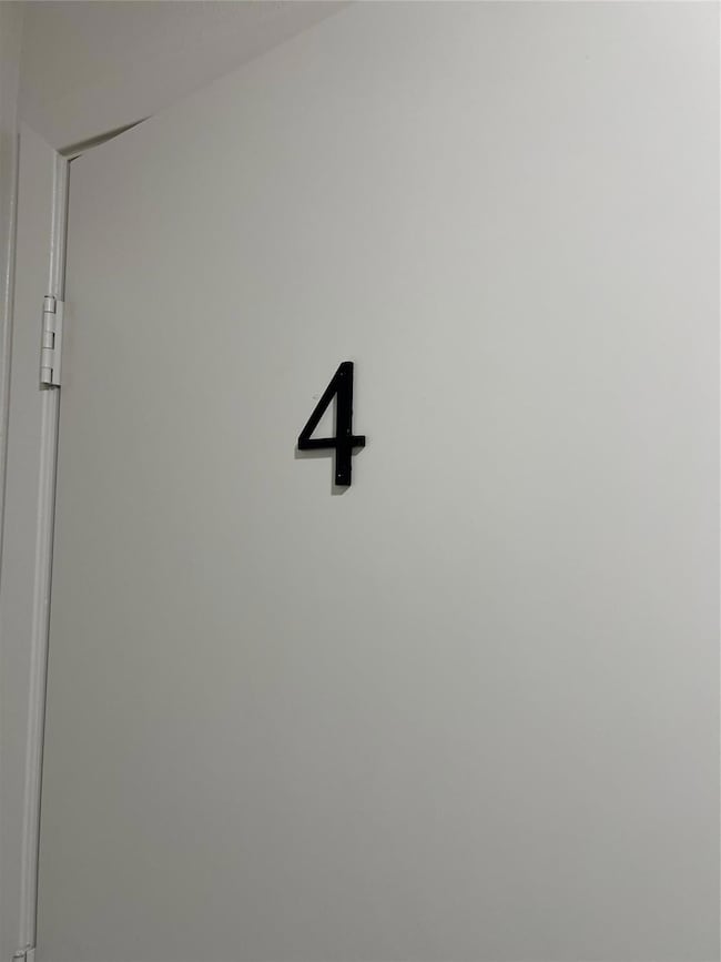 Each door is numbered.