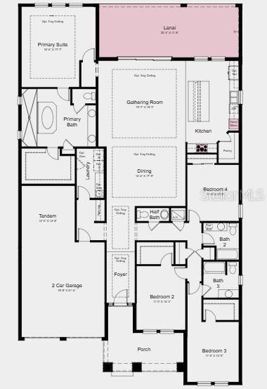 Structural options added include: Gourmet kitchen, extended covered lanai, and 8' interior doors.
