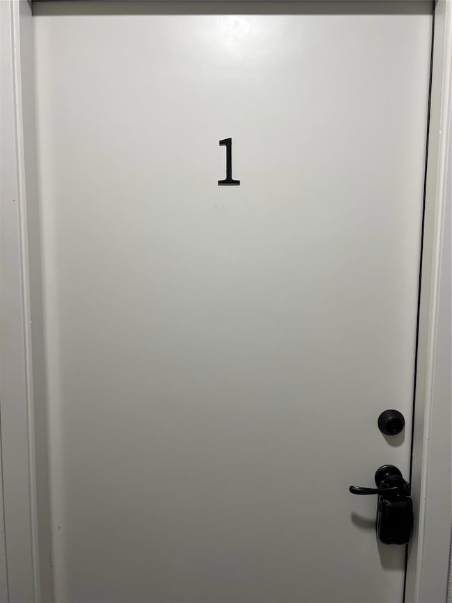 This is the front interior unit door, within this 