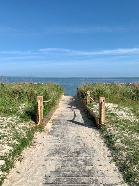 Private Beach Across the Street