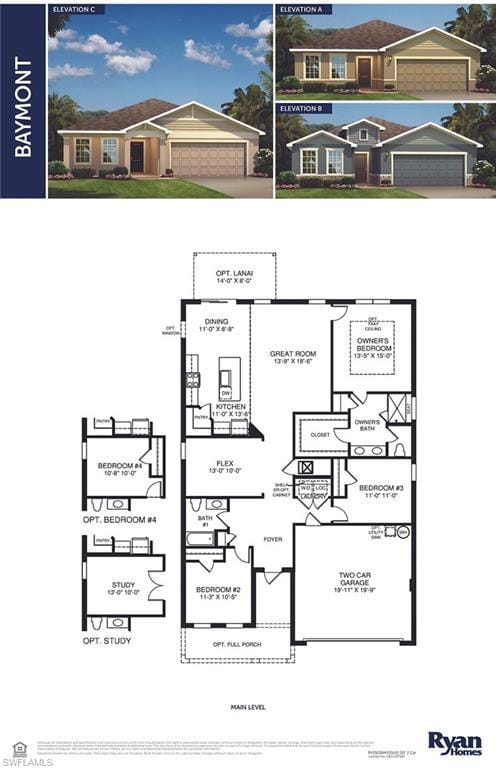 Floor plan / room layout.