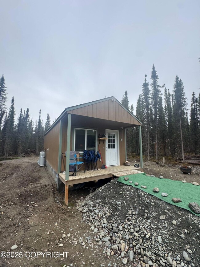 Exterior of cabin