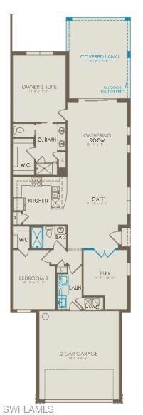 Floorplan with structural options