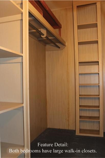 Detail: Custom Walk-In Closets