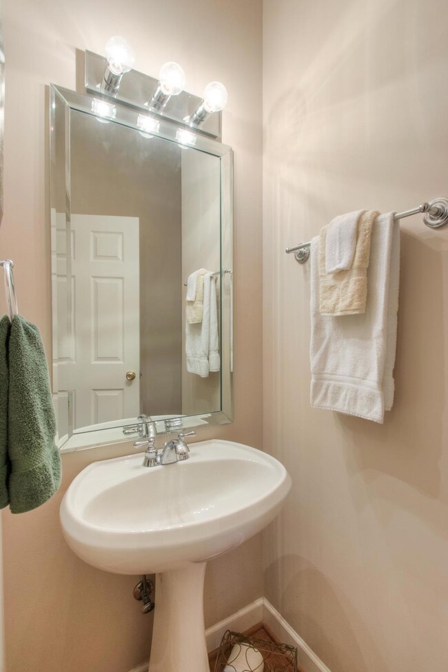 Powder Room just off the Entry Foyer