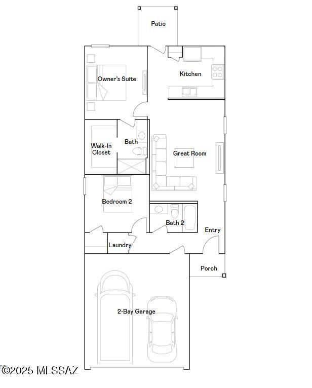 Howell B Floorplan