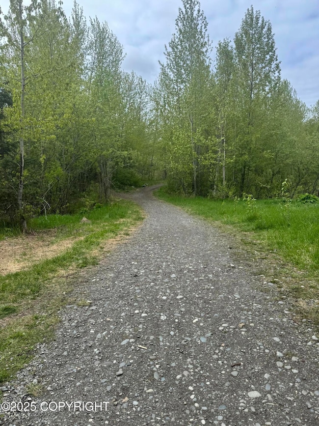 Walking trail around Cheney Lake
