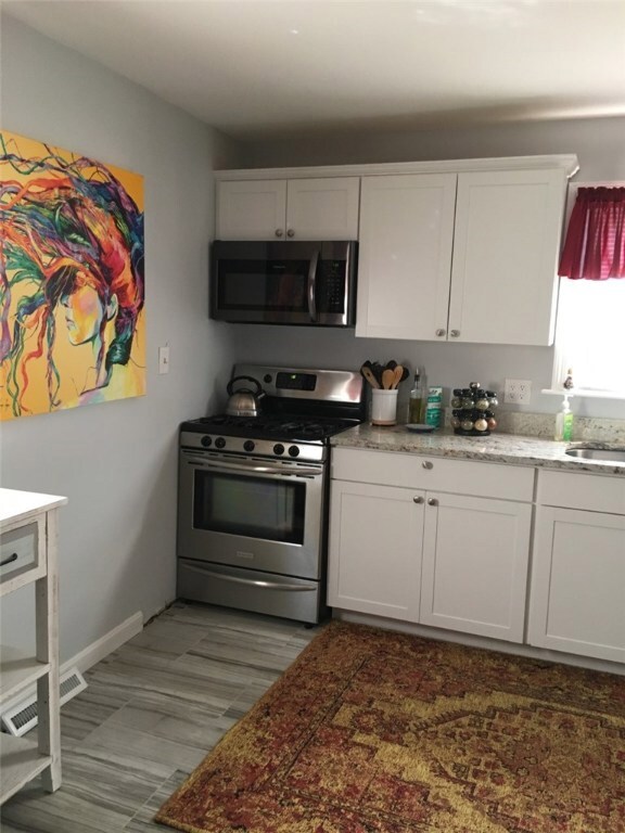 Kitchen Stove and Microwave