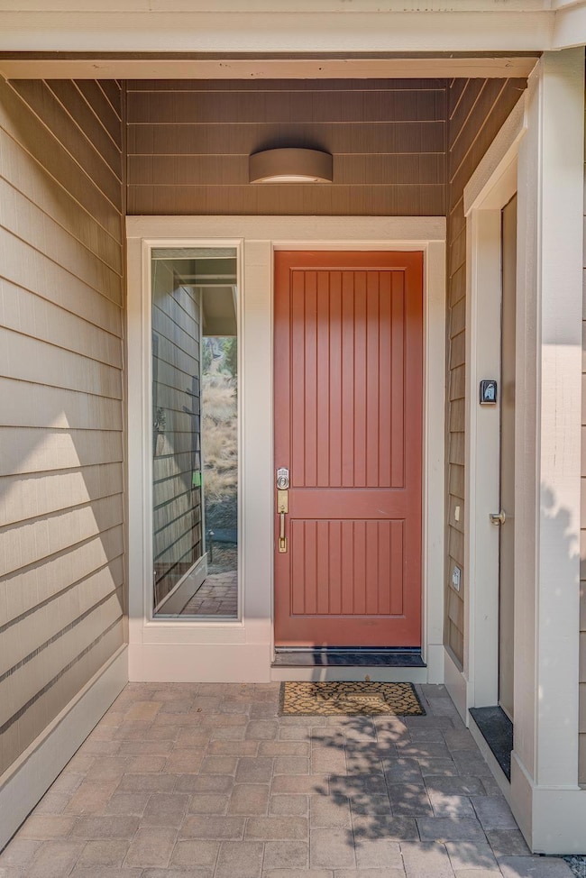 Entrance to townhome.