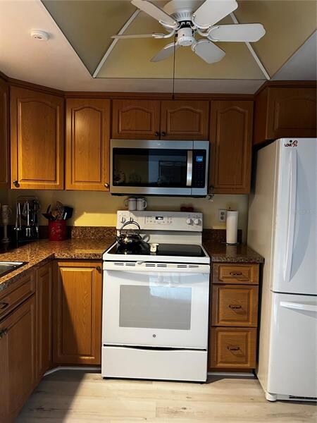 Kitchen view from hallway