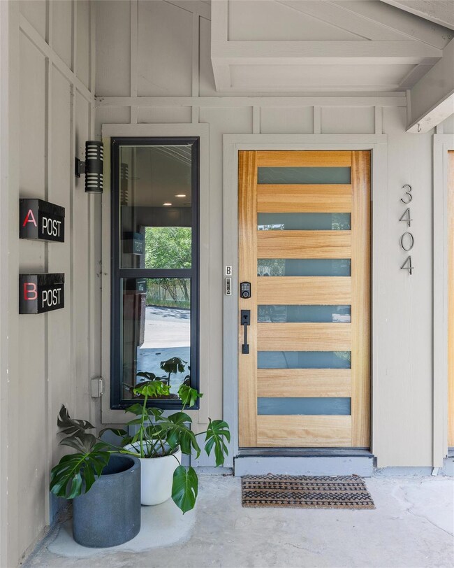 View of property entrance