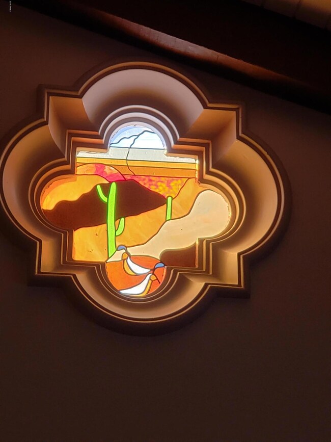 Stained glass window