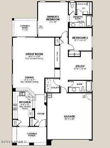 Beazer Model Floor Plan
