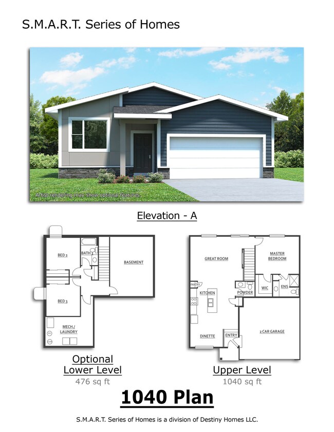 1040-Elevation A