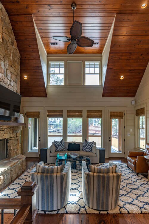 entry into living room