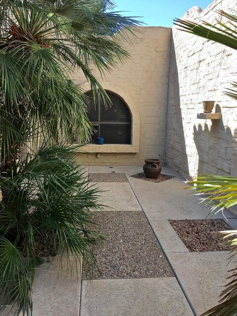 Front courtyard
