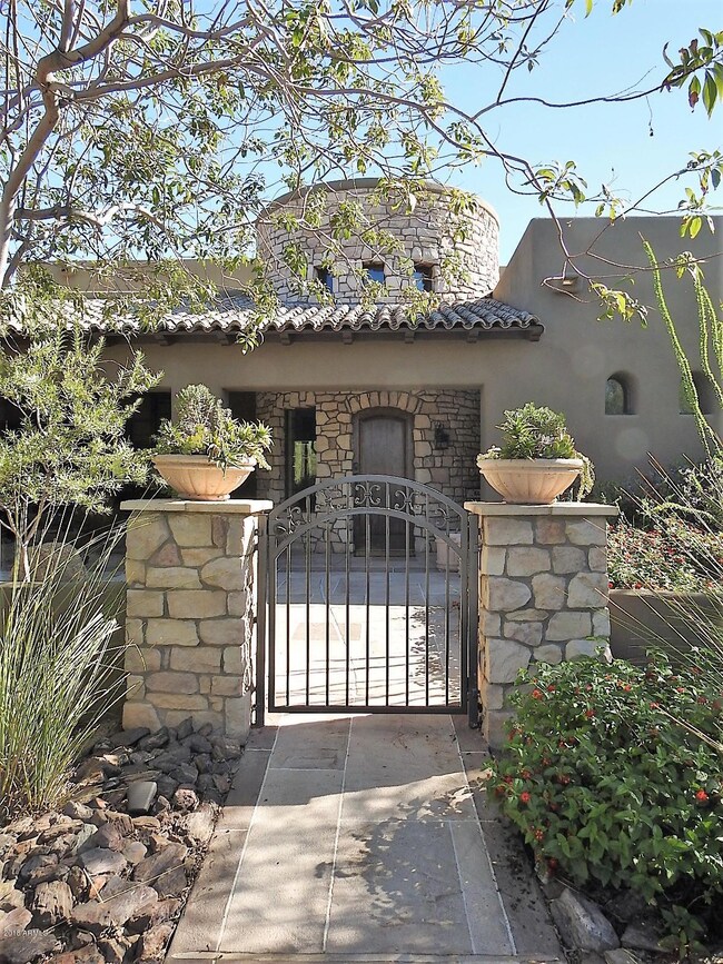 Courtyard entry