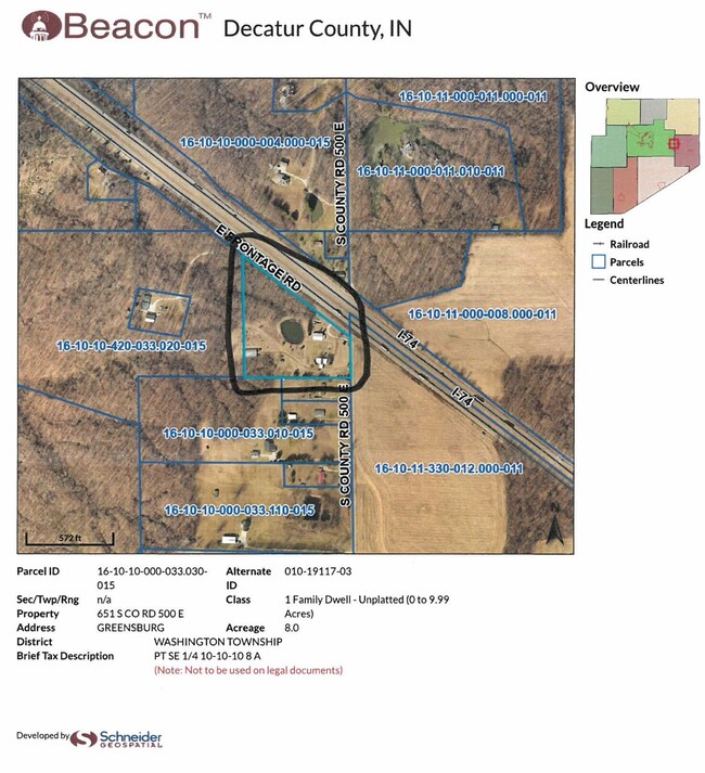 651 S Co Road 500 E, Greensburg, IN 47240 - photo 3