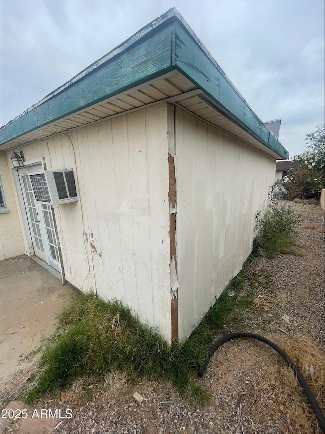 Side of house & Back of house