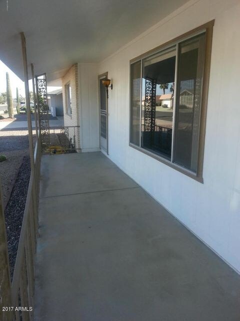 desert rock patio