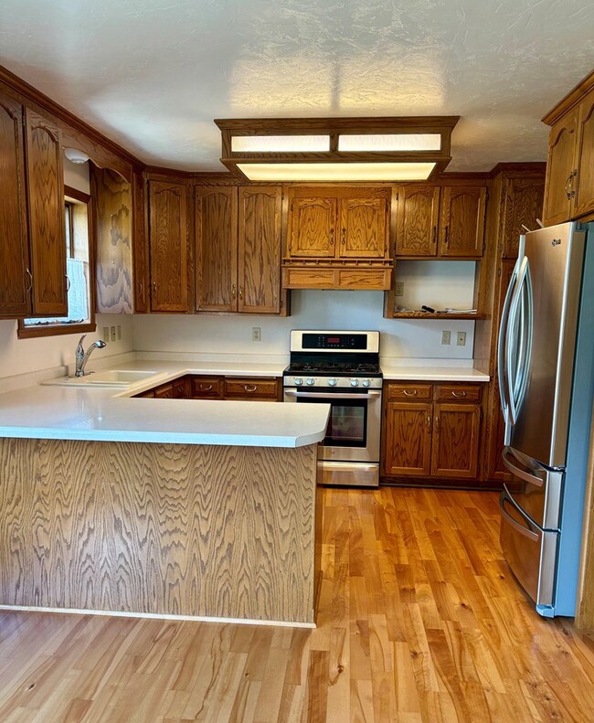 Kitchen from the dining room