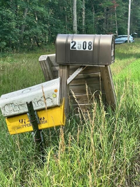 Across the street from property