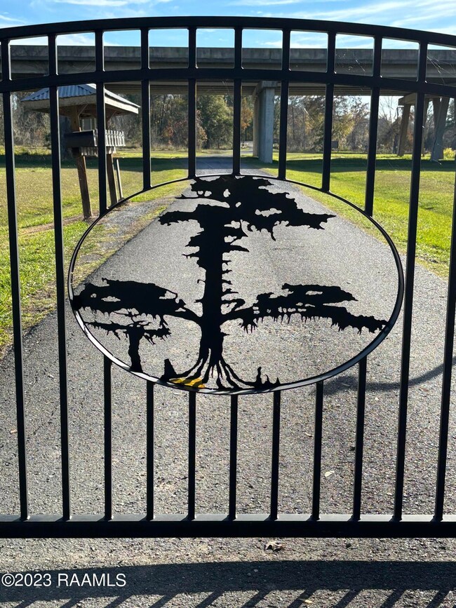 Gated entrance