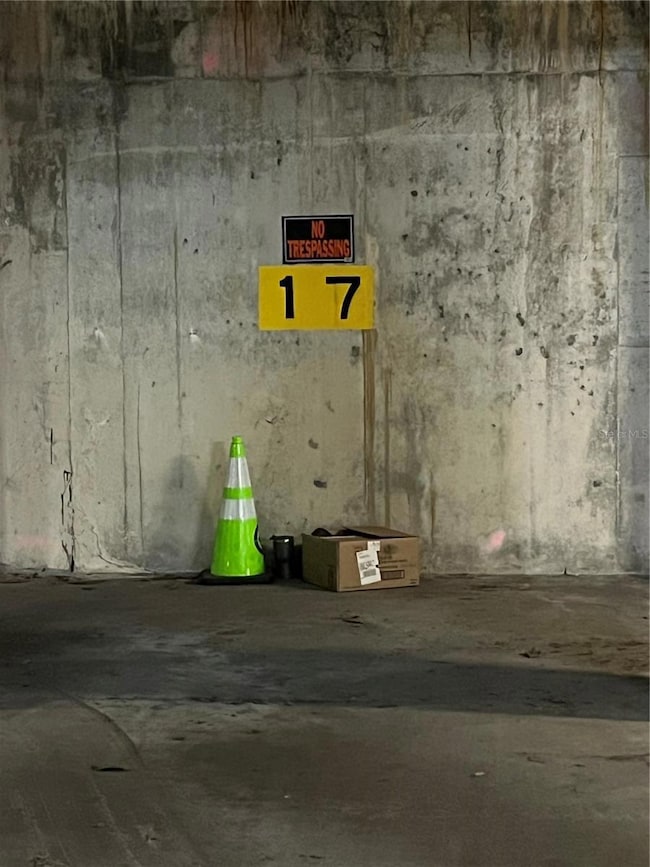 Underground parking space P17