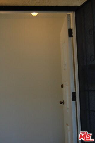 Security + Wood Door to Entry Hall
