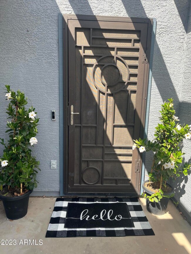 inviting entry