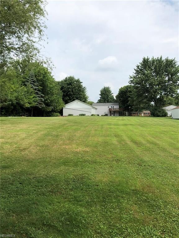 View from rear property line
