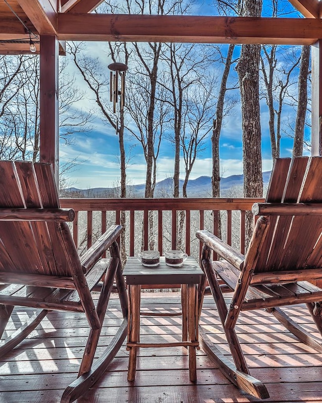 Enjoy long range year round views