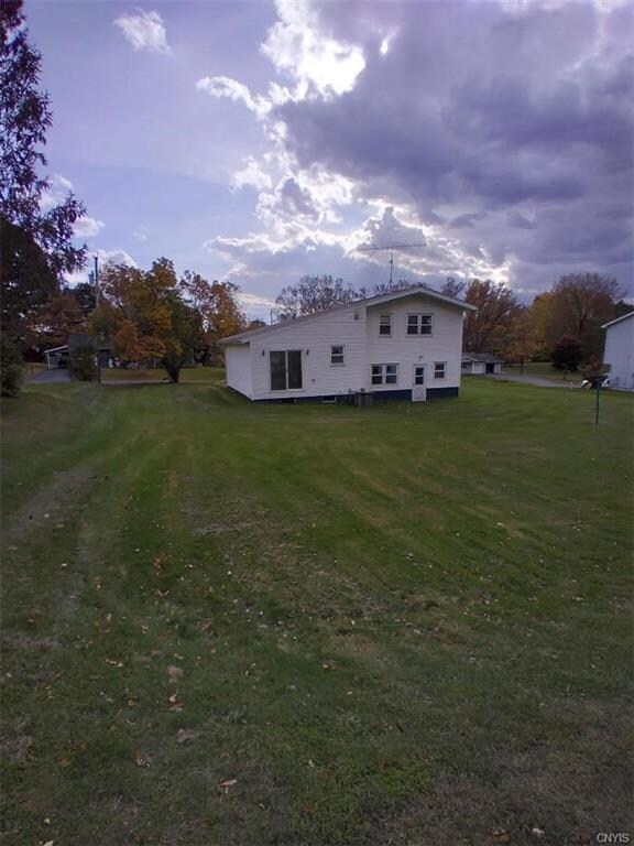 large back yard