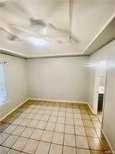 Spare room with baseboards