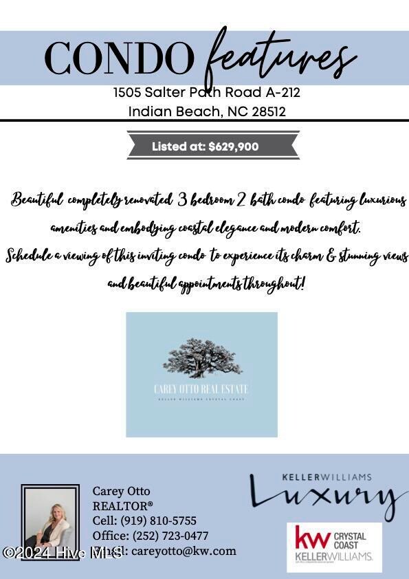 1505 Salter Path A-212 page 2 Features S