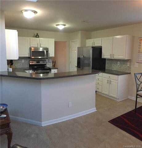 Kitchen view from Living Room
