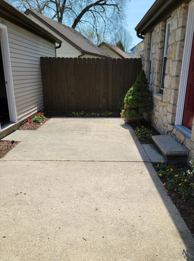 Front patio