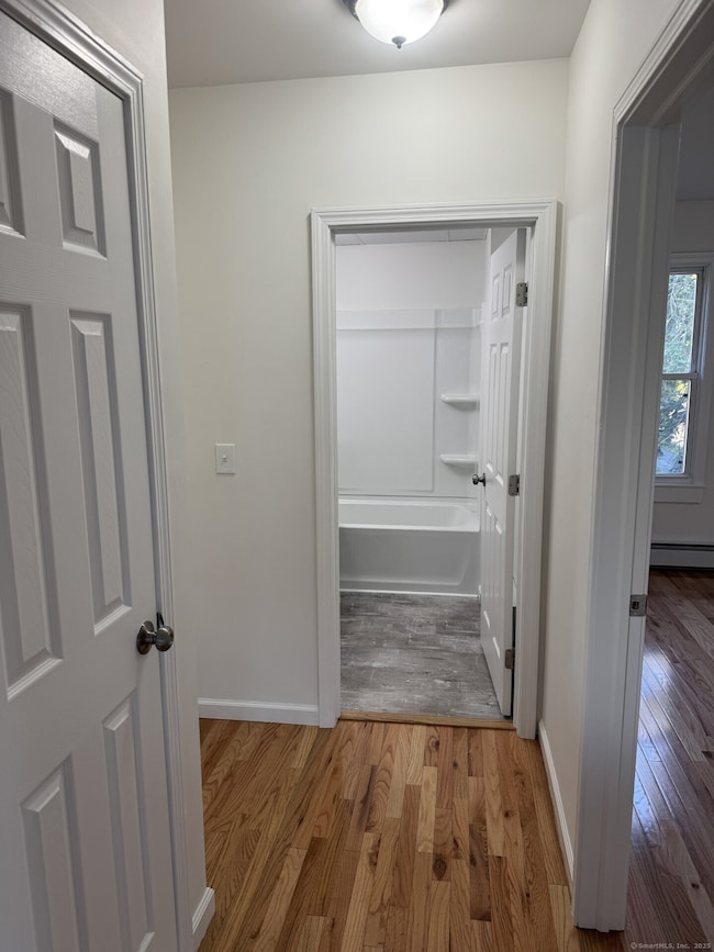 Hallway to full bathroom!